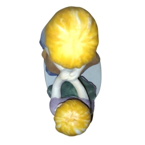 Vintage 80s Figurine Tuesdays Child Ceramic PDK Mother Daughter Grace Child - Picture 5 of 7